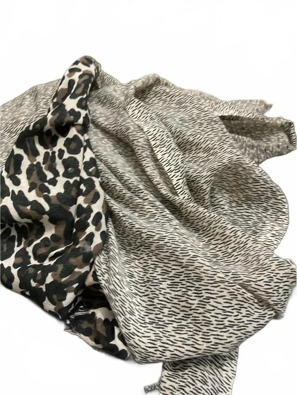 Adolpho Dominque’s Lightweight Women's Animal Print Scarf 87” x 45”